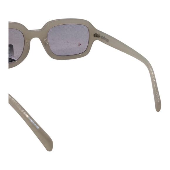 SZADE NIB Watts Ash Bubblegum Sustainable On Trend Rectangular Frame Sunglasses - Picture 9 of 16